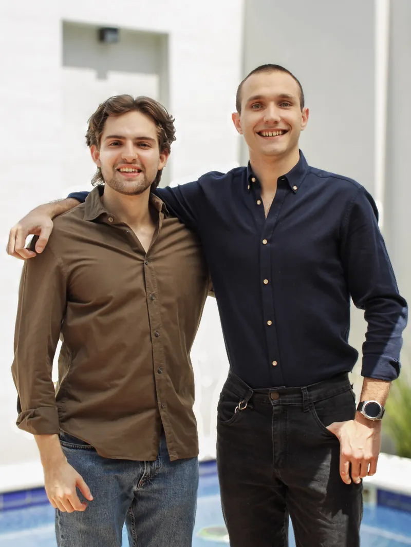 Los dos fundadores de JapoPrint